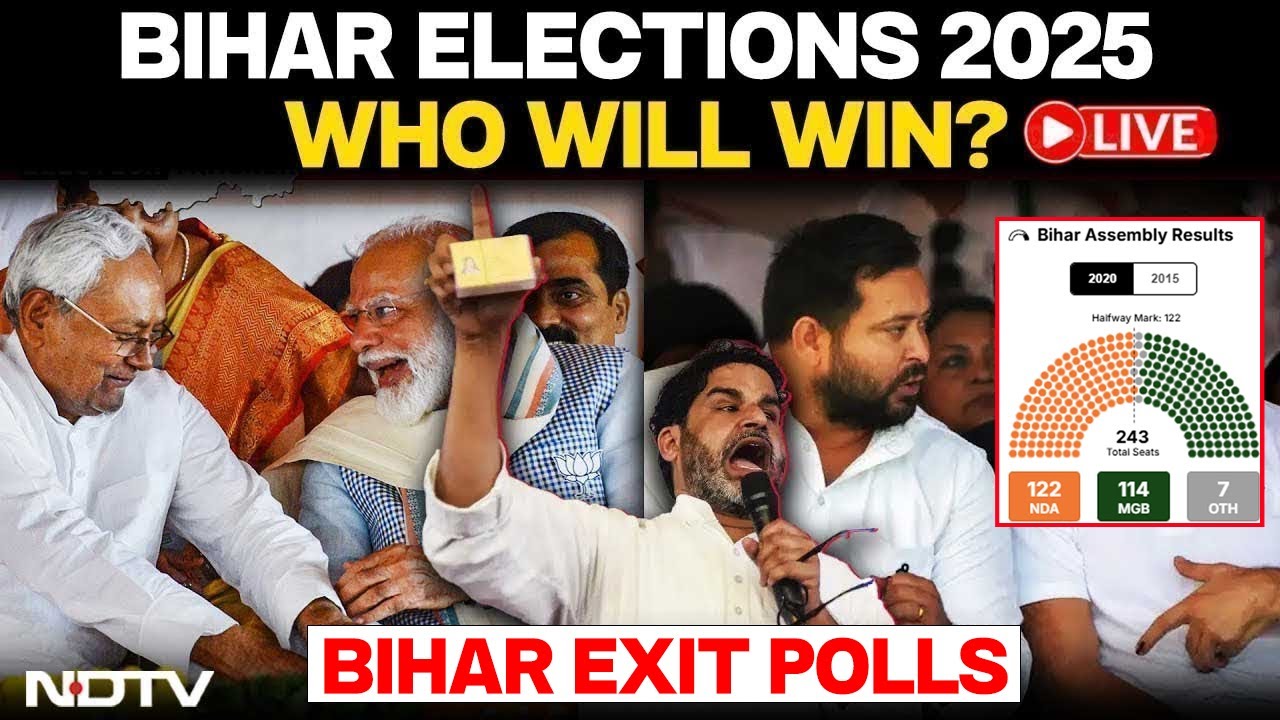 Bihar Election Exit Poll | Bihar Election 2025 Exit Poll LIVE | Bihar Exit Poll Results | Bihar News