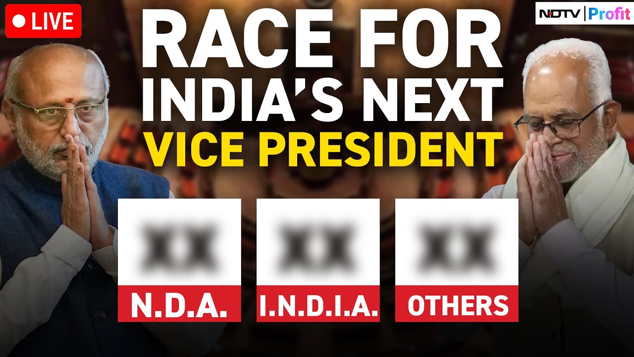 Vice President Election 2025 I Who Will Become The Next Vice President Of India? | VP Elections LIVE