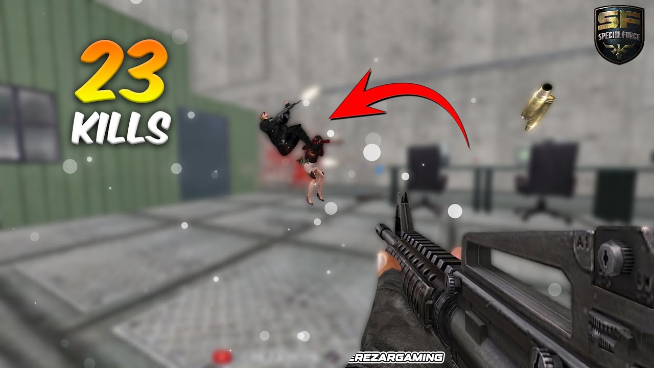 Easy 23 Kills using M4A1! - Special Force
