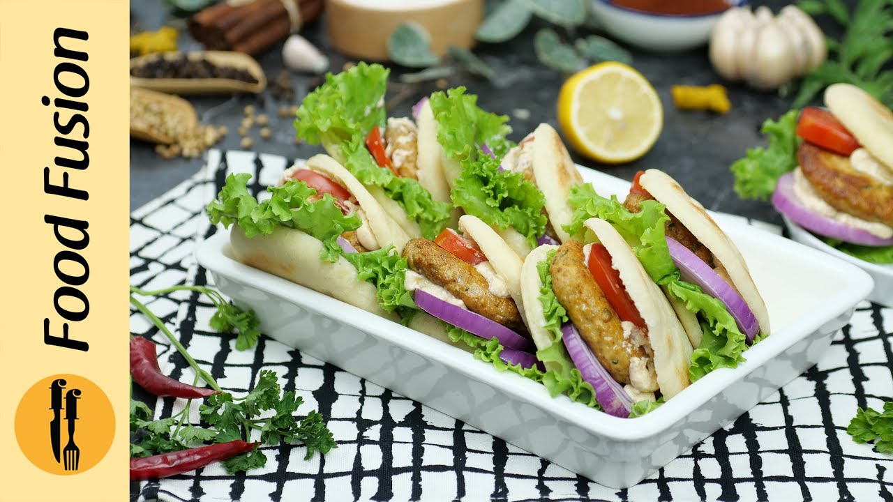 Moroccan Batbout Sandwiches Recipe by Food Fusion