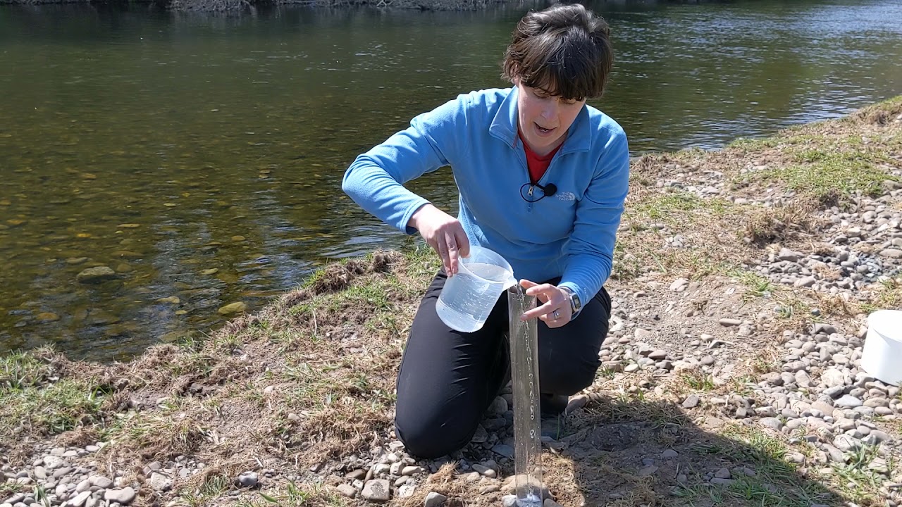 Measuring turbidity with your sechi tube