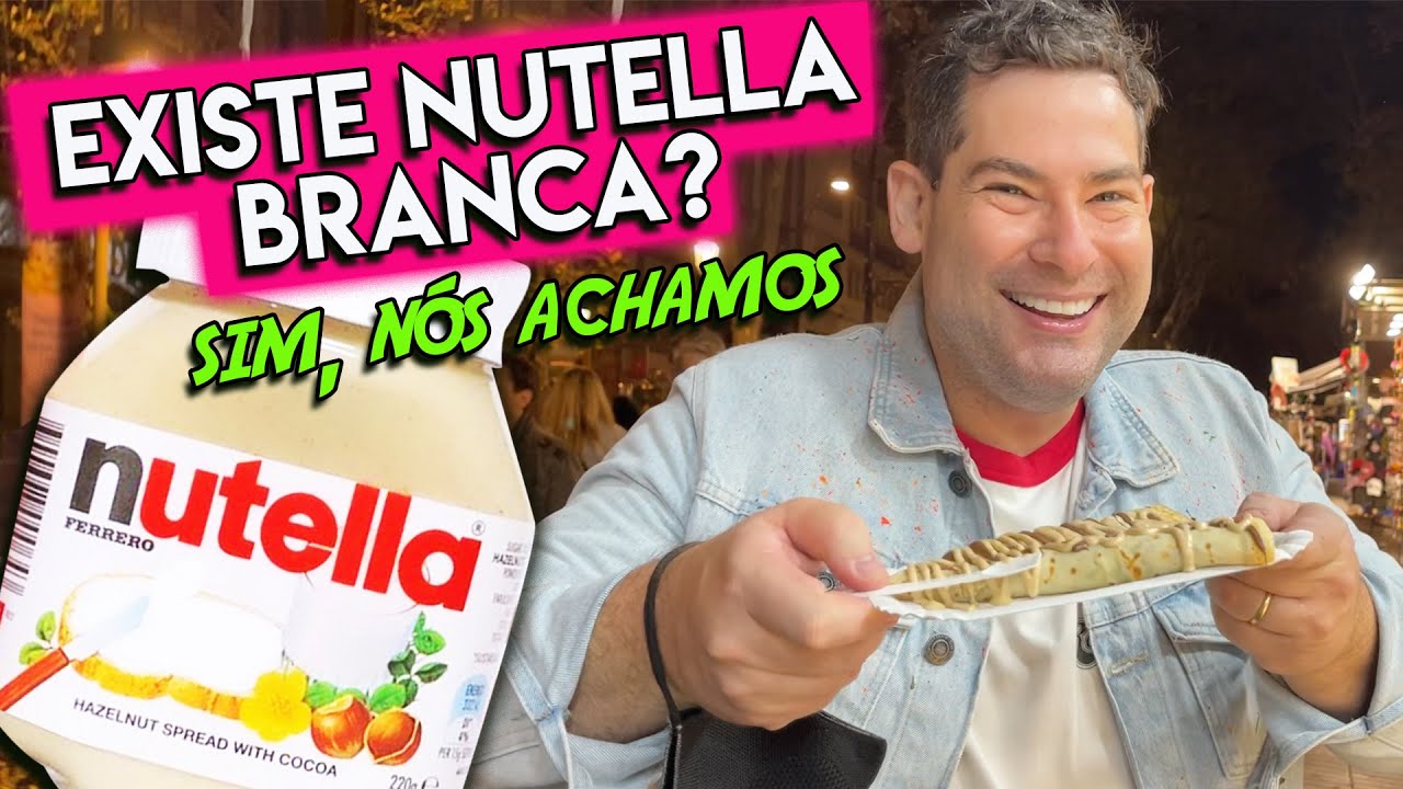 Creperia de Rua A Busca Pela Nutella Branca