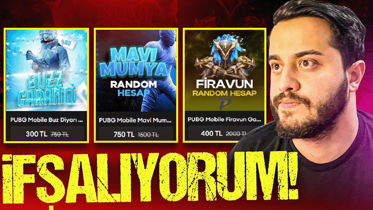 YETER ARTIK! HESAP DOLANDIRICILARINI İFŞALIYORUM! PUBG Mobile
