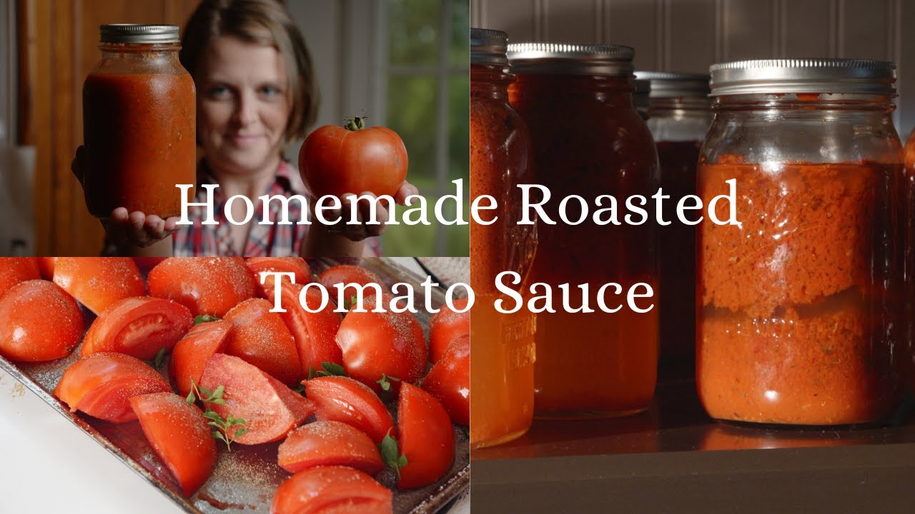 Easy and Delicious Homemade Roasted Tomato Sauce