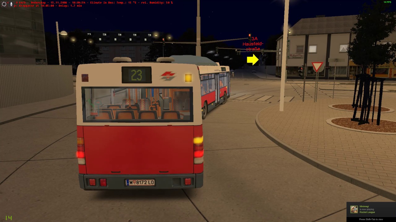 OMSI 2 Gameplay (New map and bus - OLD add-on!)