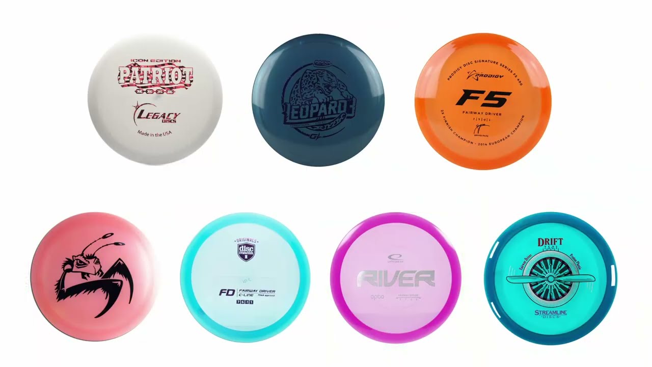 Understable Fairway Drivers Compared | Leopard3, Mantis, FD, River, F5, Patriot, Drift.