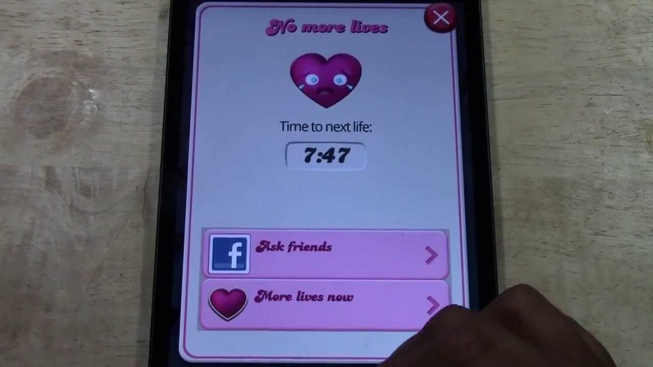 Candy Crush - How to Get More Lives Faster (iPad)​​​ | H2TechVideos​​​