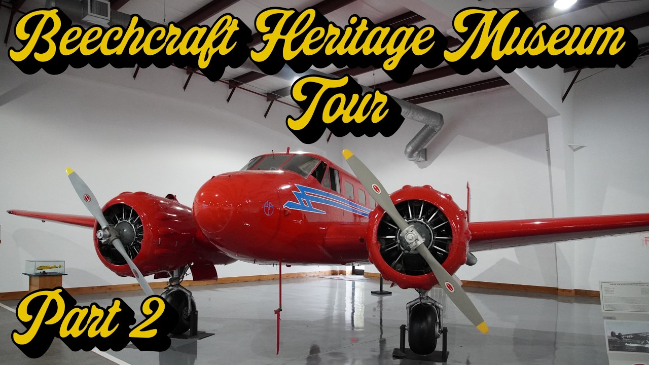 A Tour of My New Favourite Aviation Museum - Beechcraft Heritage Museum - Part 2