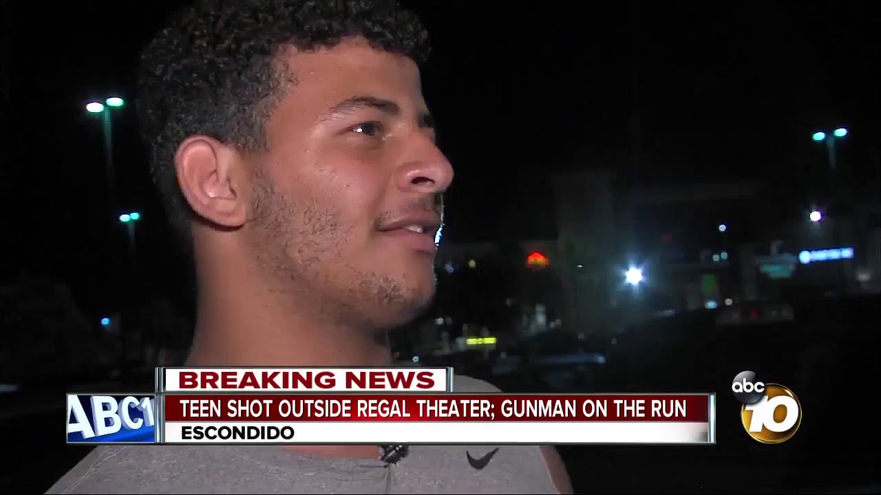 16-year-old shot outside Escondido movie theater