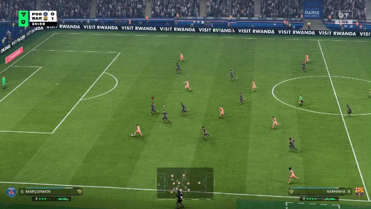 PSG vs Barca