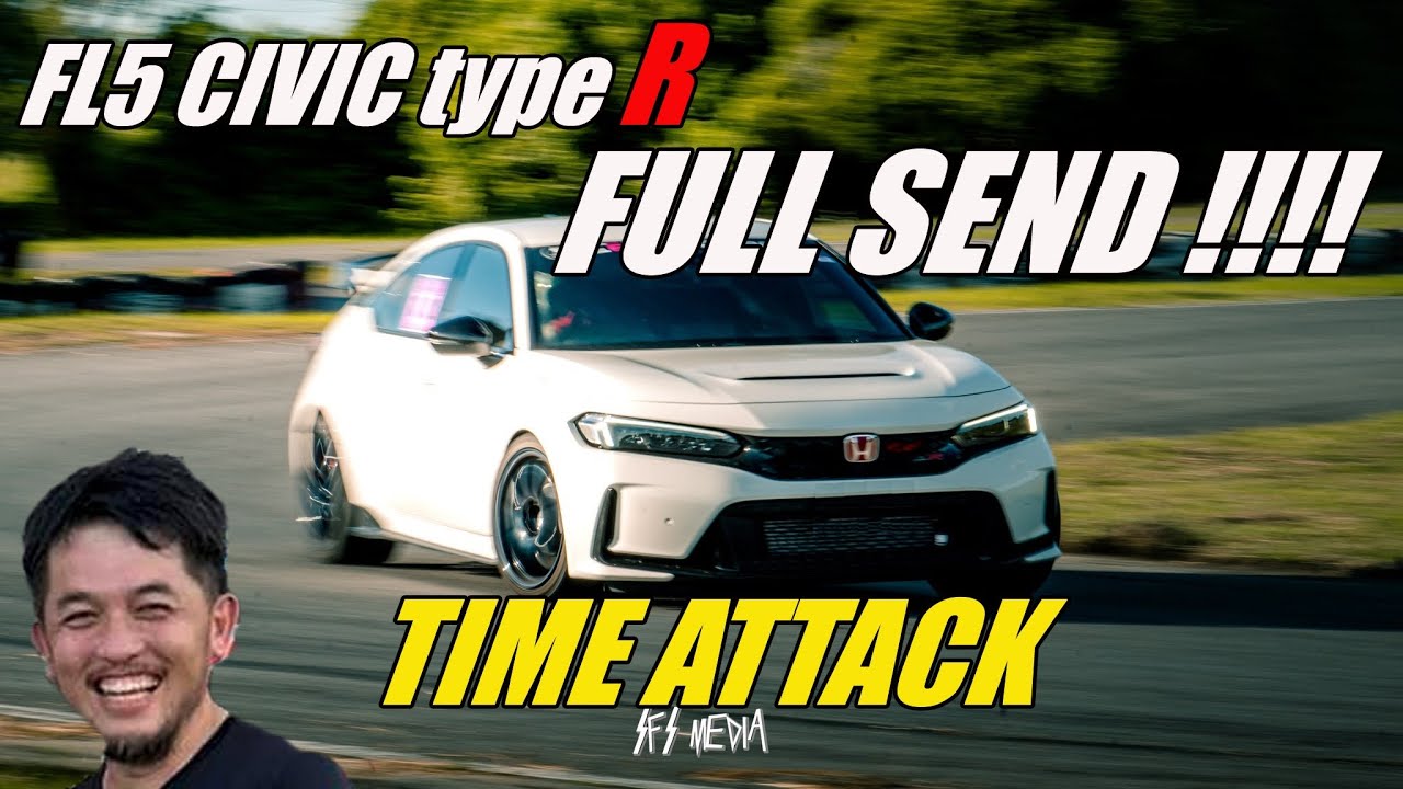 HONDA CIVIC FL5 type R FULL SEND!