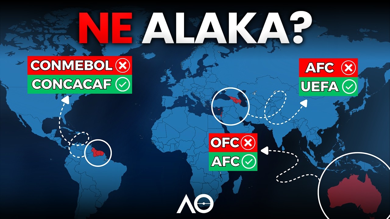 Yanlış Kıtada FUTBOL Oynayan Ülkeler