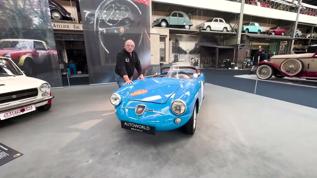 Abarth 75 Jaar: Exclusieve Rondleiding door Guy Moerenhout in Autoworld Brussels
