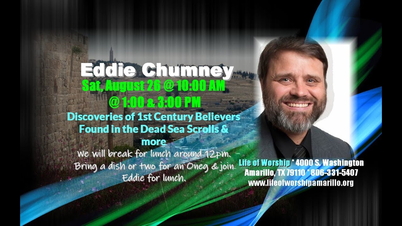 2023-08-26 Eddie Chumney Conf. pt 1 - 