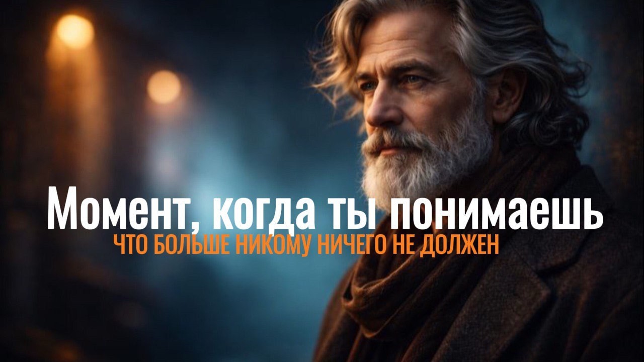 Момент, когда ты понимаешь, что больше никому ничего не должен