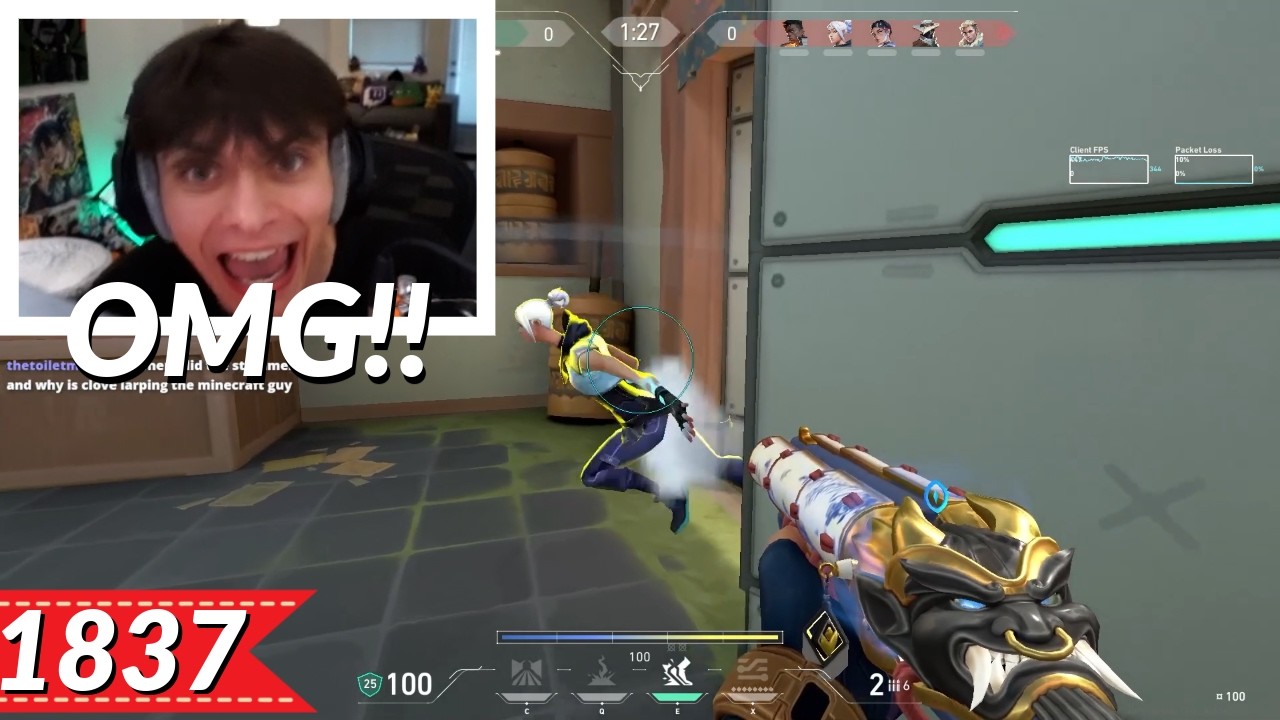 smth's Insane 1v3 & Dasnerth's Chaotic Round | Most Watched VALORANT Clips Today V1838