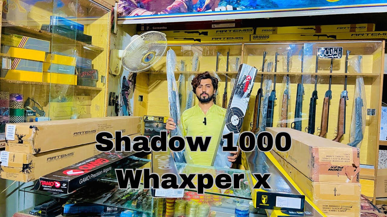 Gamo Shadow 1000 With Gamo Whaxper X Complete Unboxing Review