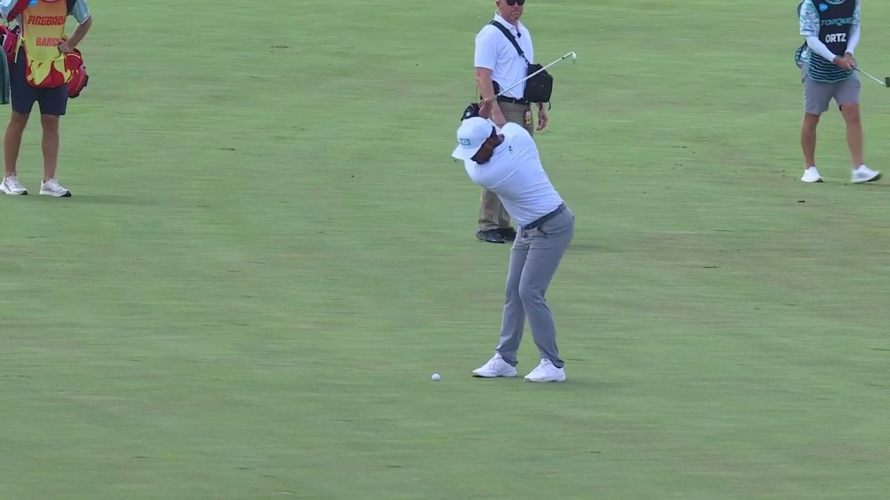 Highlights  LIV Golf Indy 2025  Round One  Sebastian Mu&ntilde;oz Shoots 59 Friday Augusta 15