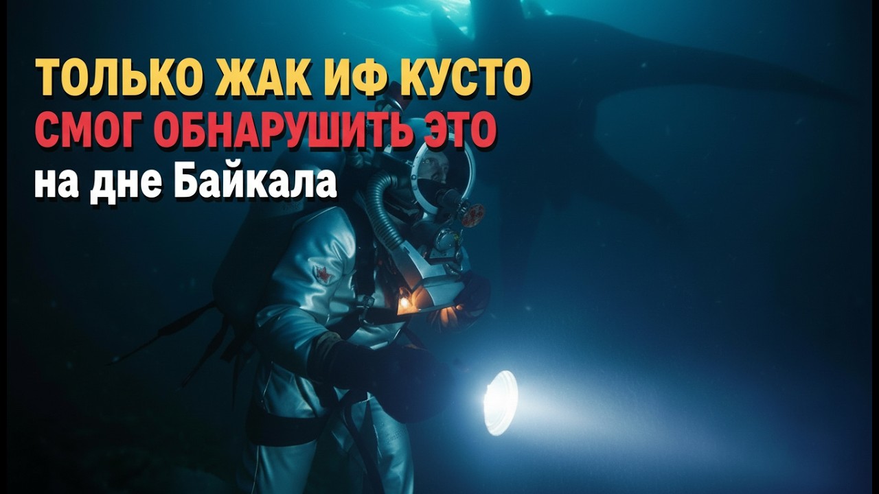 РАСШИФРОВАНА ПОСЛЕДНЯЯ ЗАПИСЬ КУСТО: «ОНИ НЕ ХОТЯТ, ЧТОБЫ МЫ СМОТРЕЛИ