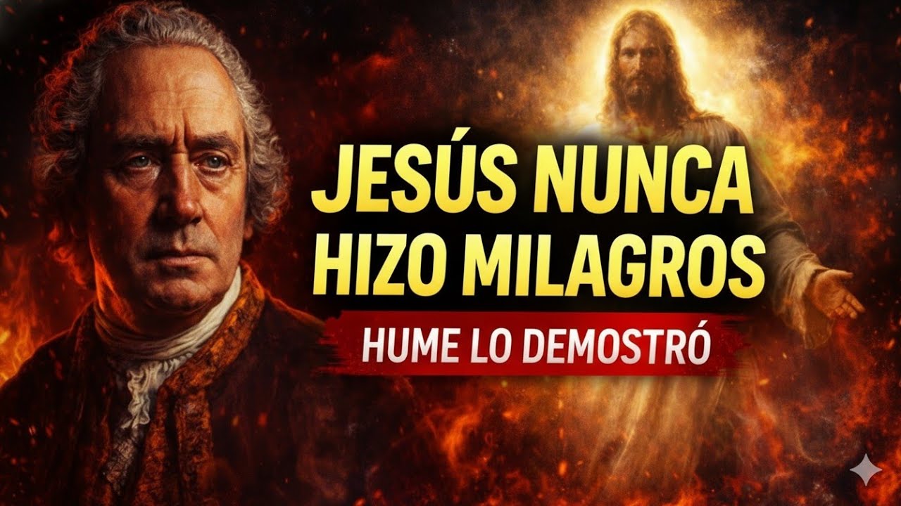 HUME DEMUESTRA que los milagros de Jesús nunca sucedieron: 500 testigos no prueban nada