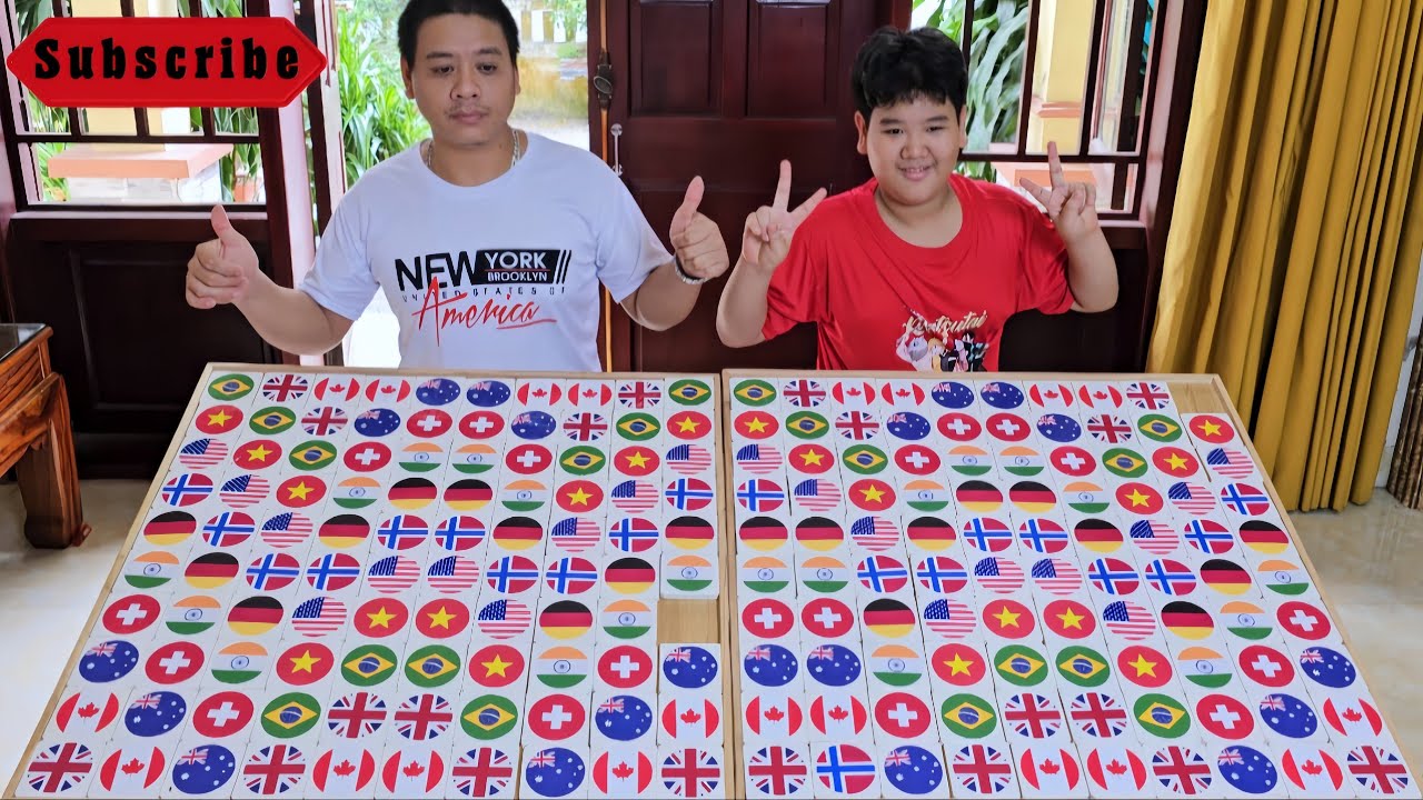 National Flag Sorting Challenge Fun Game for the Family ☆ Level 01