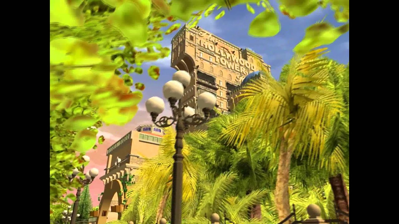 The Twilight Zone Tower of Terror in RCT3 [MOVIE]