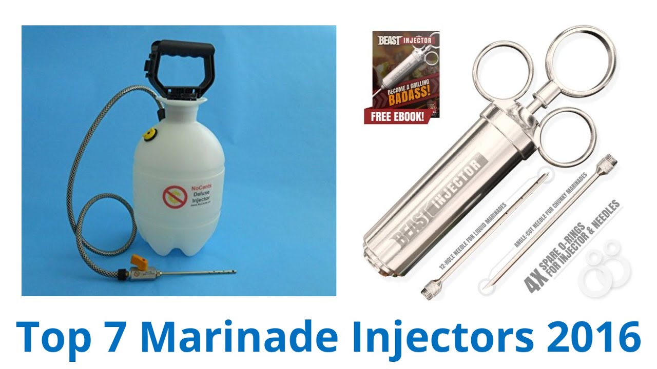 7 Best Marinade Injectors 2016
