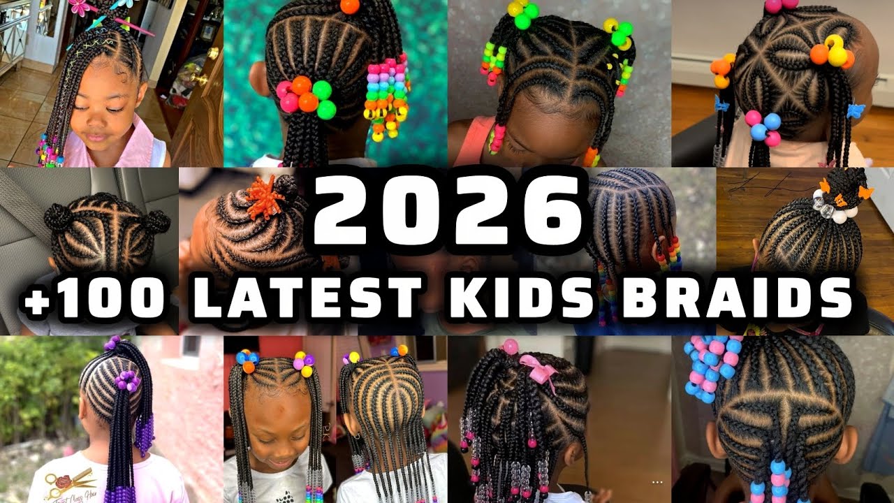🔥100+ милых и простых детских причесок для школы / Косички для детей 2026 #cocomelon #braids