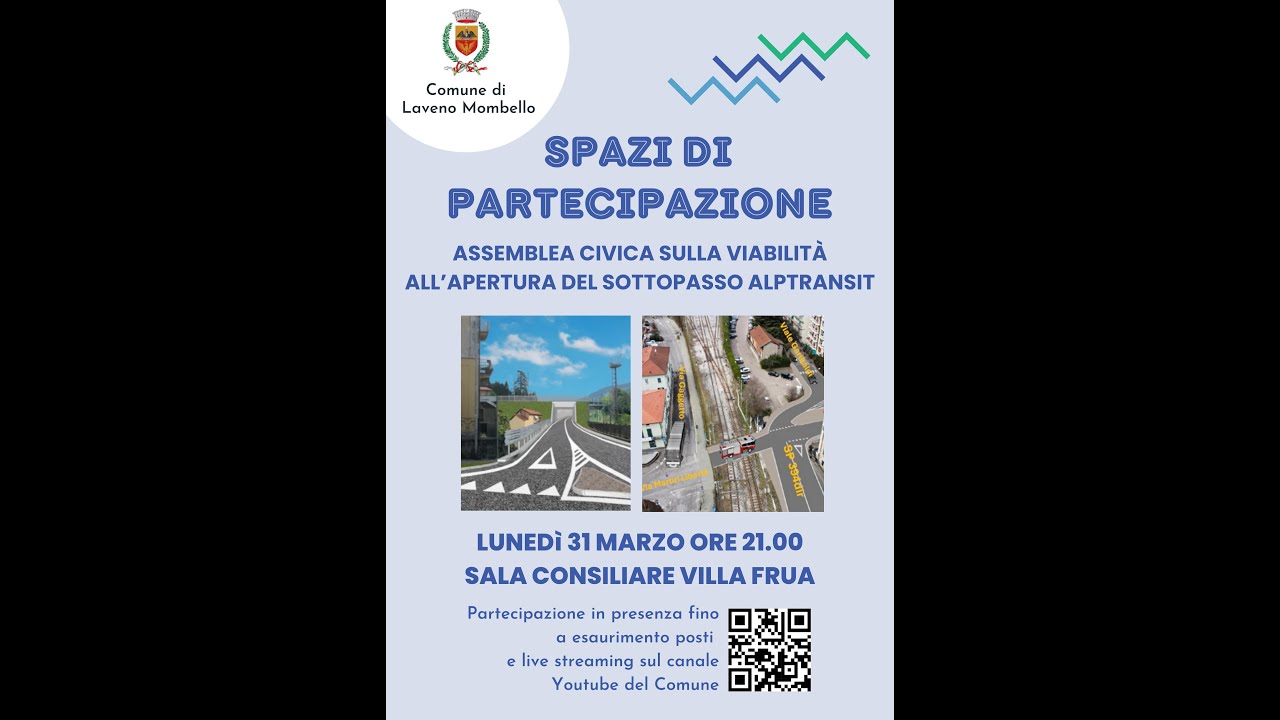 ASSEMBLEA CIVICA SULLA VIABILITÀALL’APERTURA DEL SOTTOPASSO ALPTRANSIT