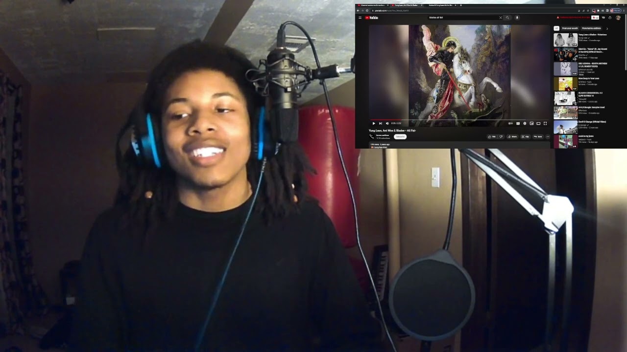 SpazzoReactz Reacts to Yung Lean, Ant Wan & Bladee - All Fair