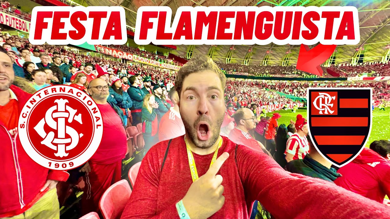 CLASSIFICAÇÃO DO FLAMENGO EM PLENO BEIRA RIO LOTADO/ Inter 0 x 2 Flamengo 