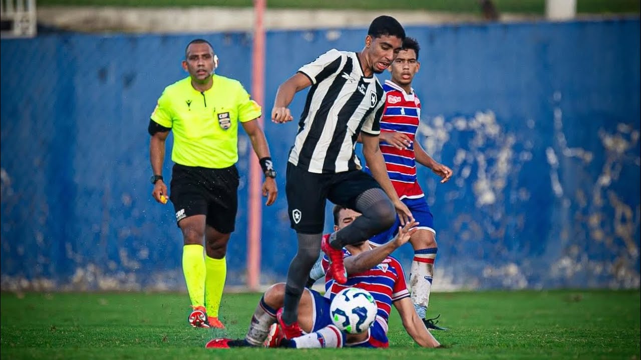 Fortaleza vs Botafogo - brasileiro sub 17 (lances e gols)