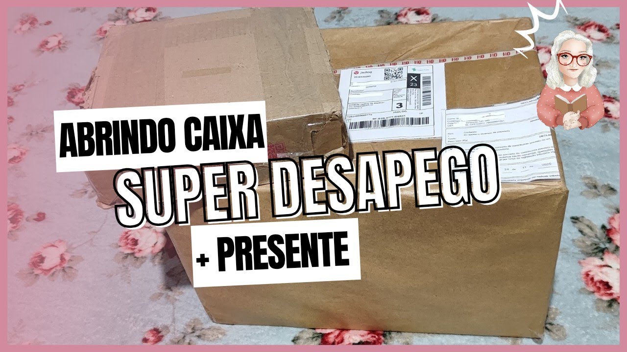 Recebidos | Abrindo Caixa de um Super Desapego + Caixa com Presente que Ganhei 