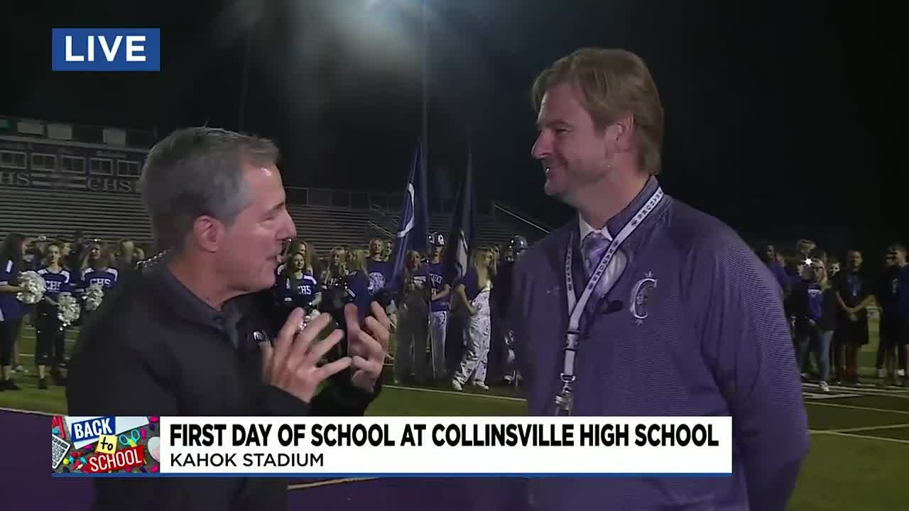 Collinsville High School principal interview