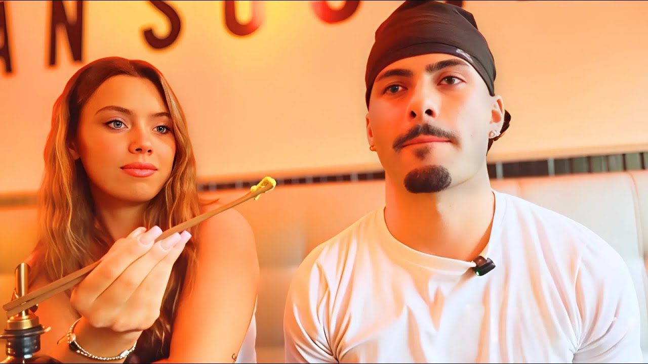 Braeden And Lanah Regret Trying Wasabi...