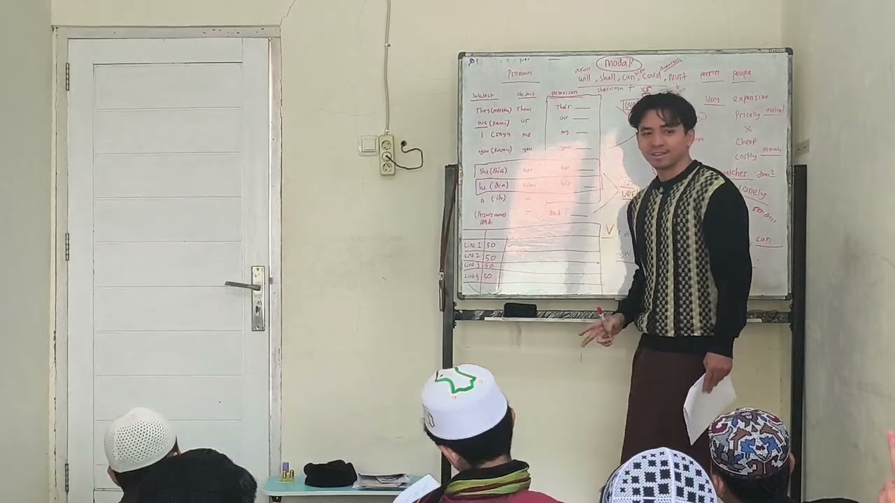 English class -  part 2 -  by coach anwar