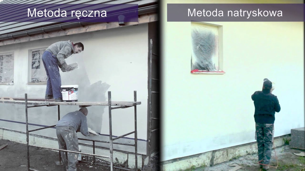 Tynkowanie metodą natryskową - instrukcja oraz porównanie wobec metody tradycyjnej