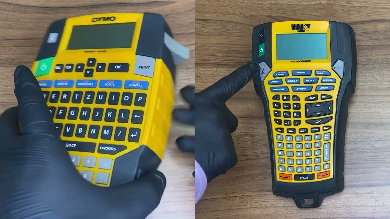 How to Clean DYMO Rhino Label Maker