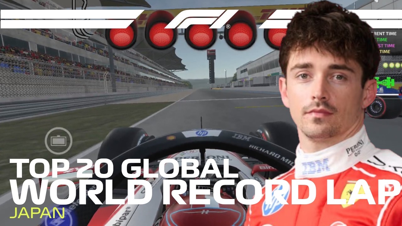 Top 20 Global Lap at Japanese GP | No Assists | Monoposto