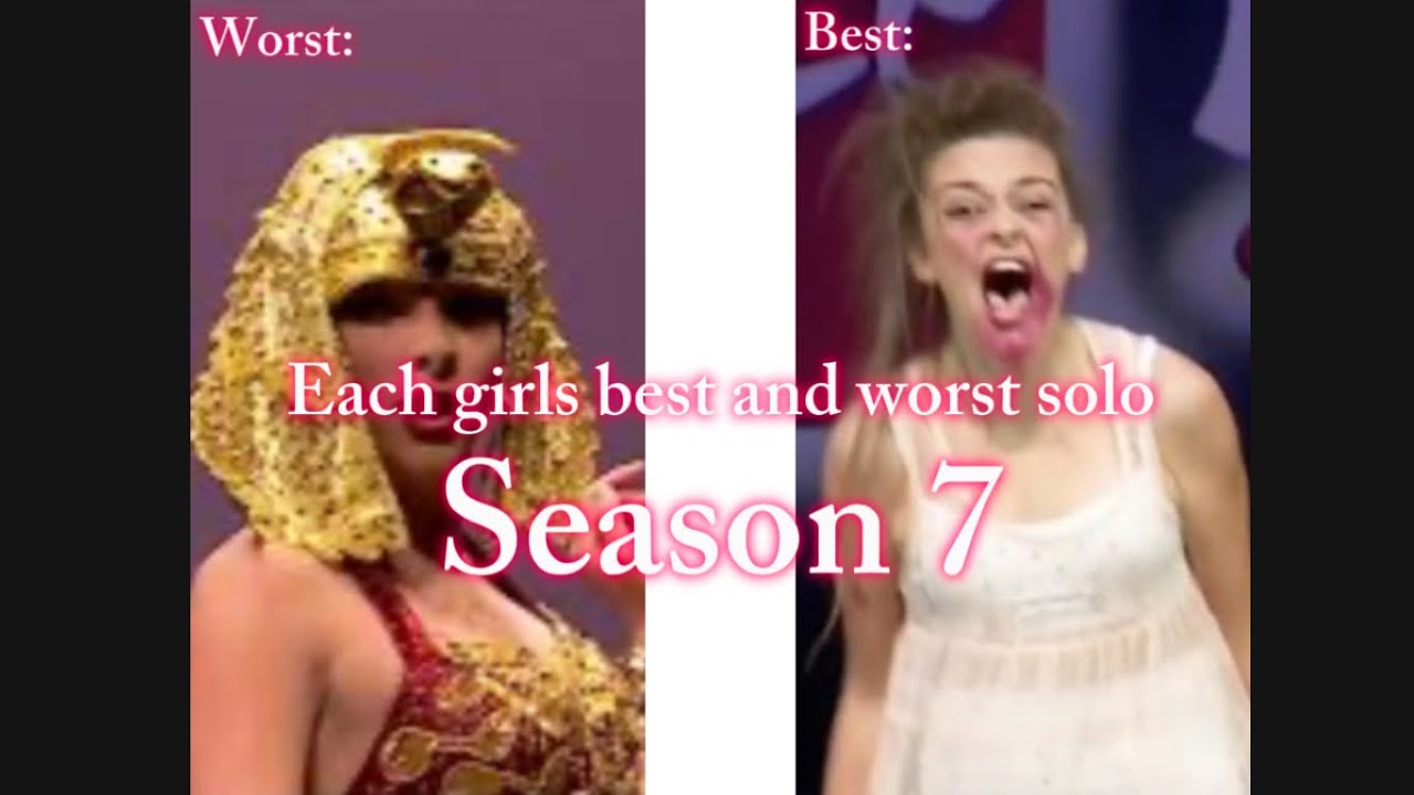 Each girls best and worst solo - Season 7 - Dance moms - Ranked by me