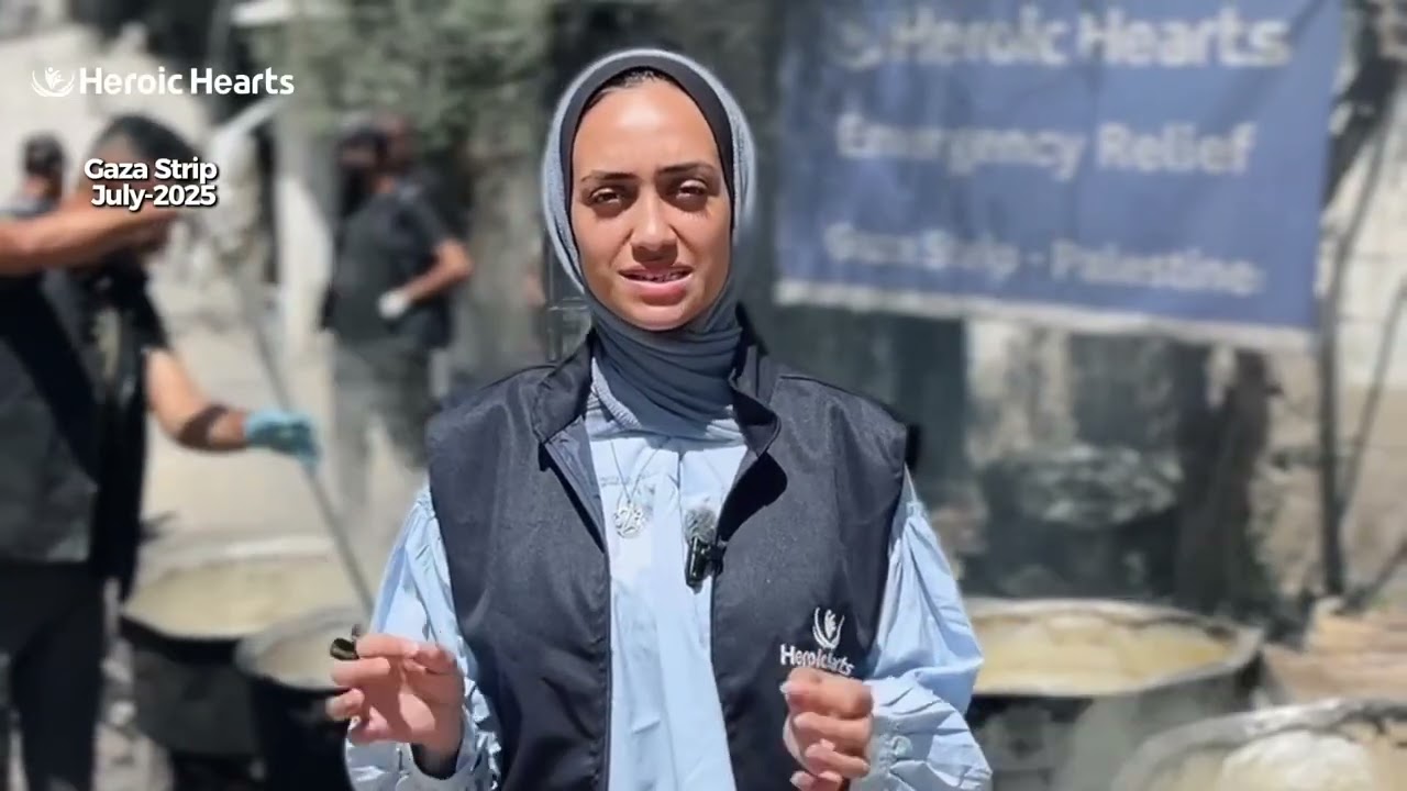 Heroic Hearts: Free Soup Kitchens in Gaza — All Are Serving