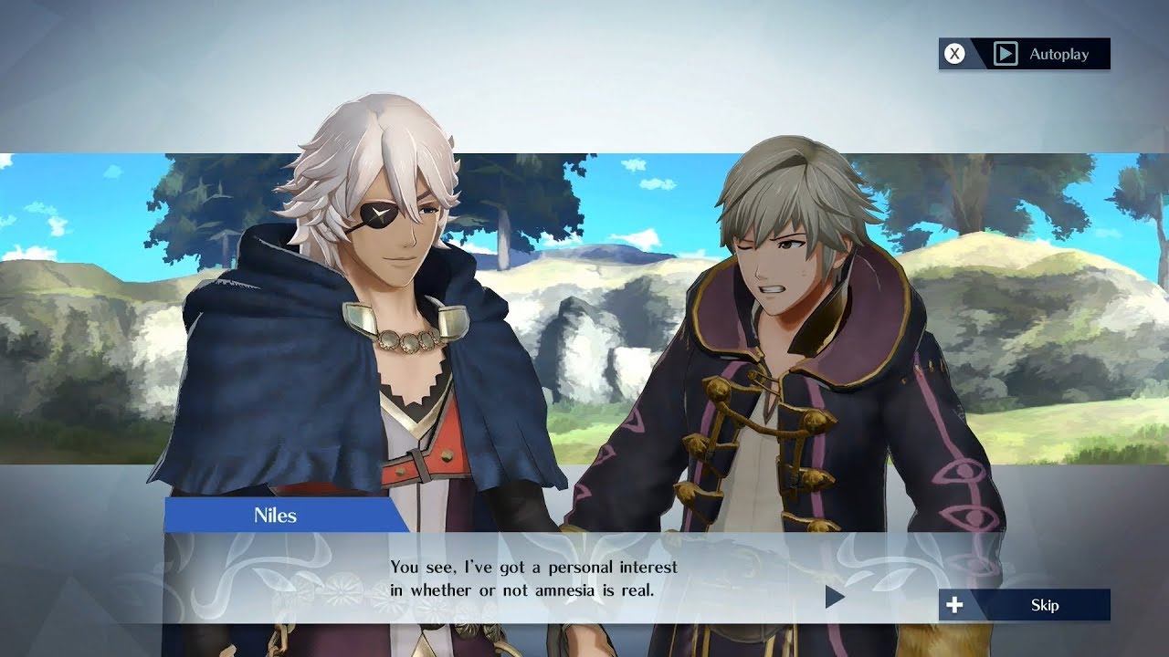Fire Emblem Warriors - Niles & Robin (M/F) Support Conversation
