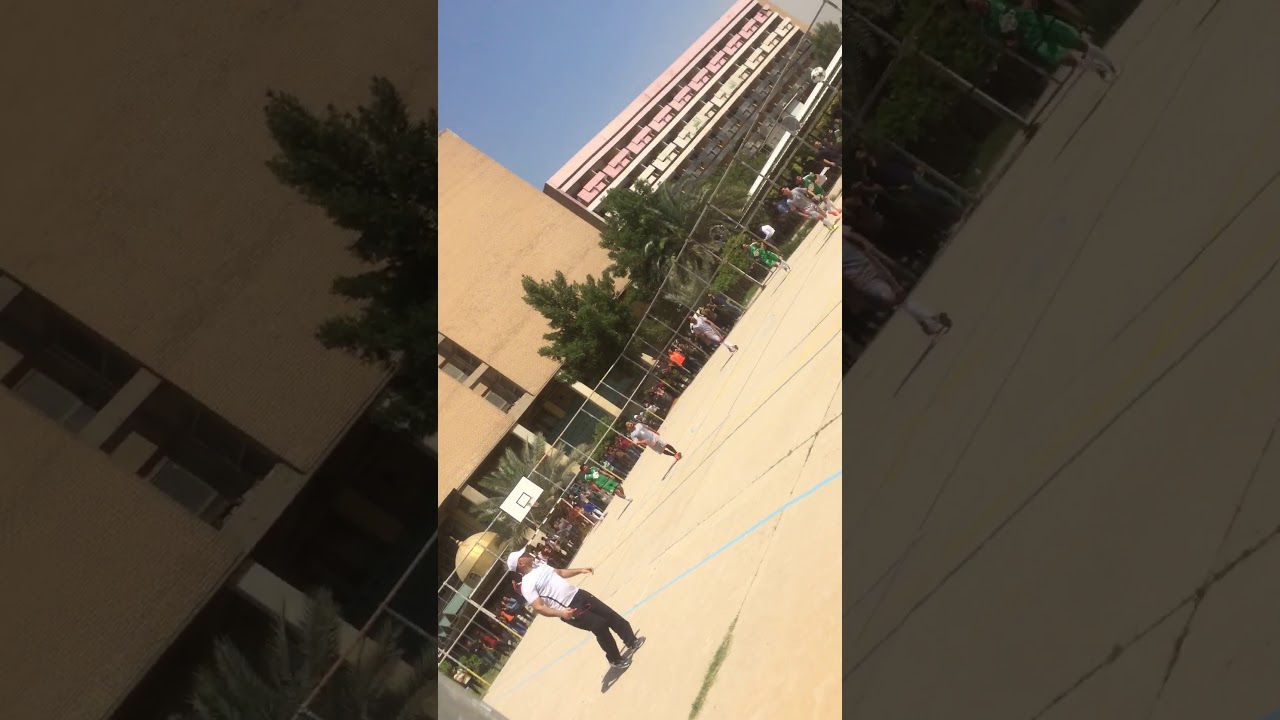 النهائي لكرت القدم في جامعة بغداد