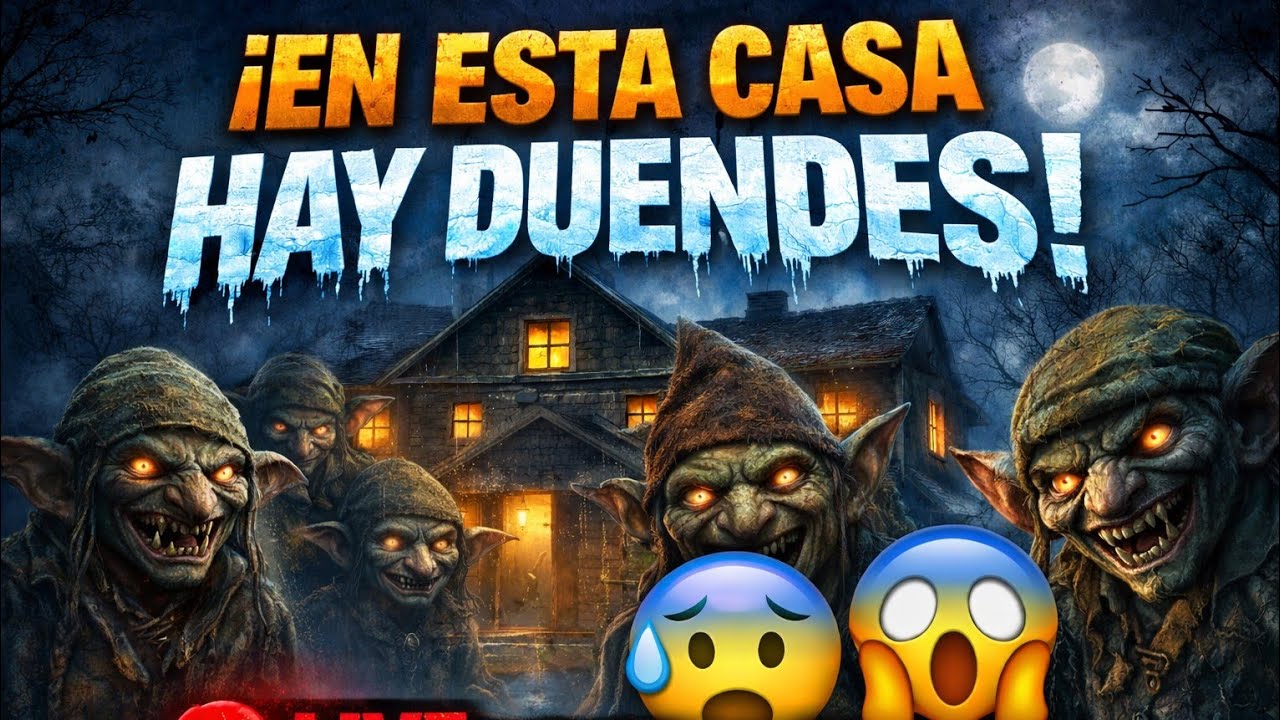 🔴😱En está casa Hay Duendes y Fantasmas 🫨😱1ra parte 