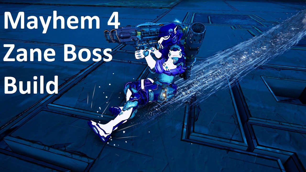 Mayhem 4 Zane Boss Build (No Anointed Gear)