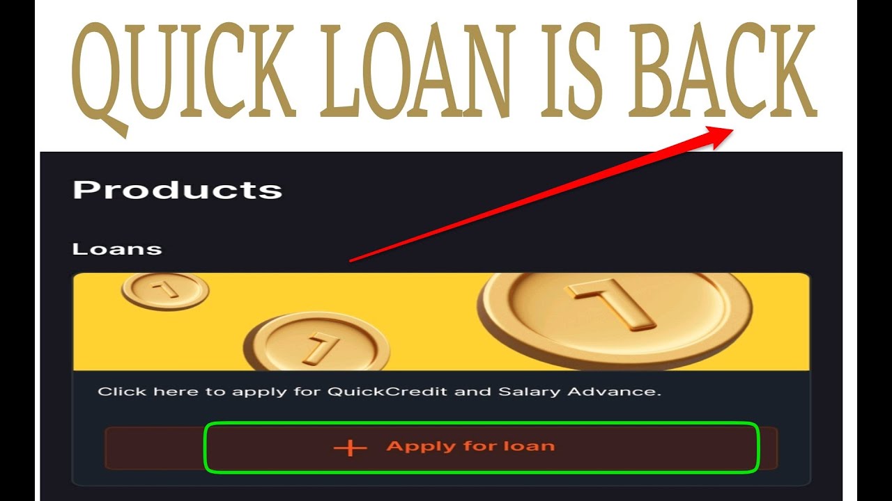 QUICK LOAN IS BACK ON THE NEW GTBANK MOBILE | NEW GTWORLD QUICK LOAN UPDATE ON THE GTBANK MOBILE APP