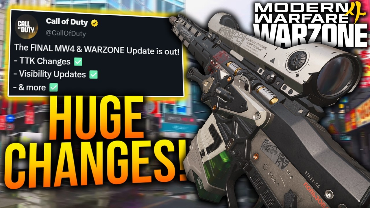 НОВОЕ ОБНОВЛЕНИЕ MODERN WARFARE 4 И WARZONE! ИЗМЕНЕНИЯ TTK, КРУПНЫЕ ИСПРАВЛЕНИЯ И МНОГОЕ ДРУГОЕ!