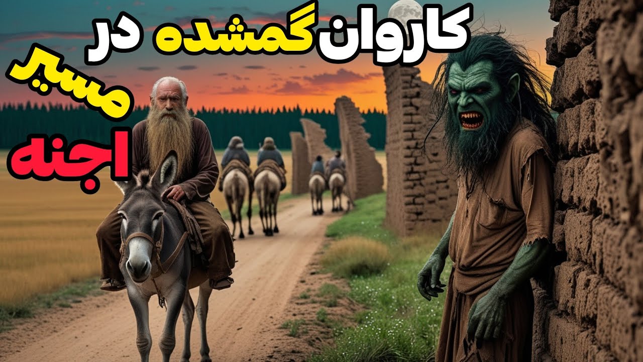 داستان ترسناک کاروان گمشده در مسیر اجنه: مردی که اجنه را به فرزندی پذیرفت