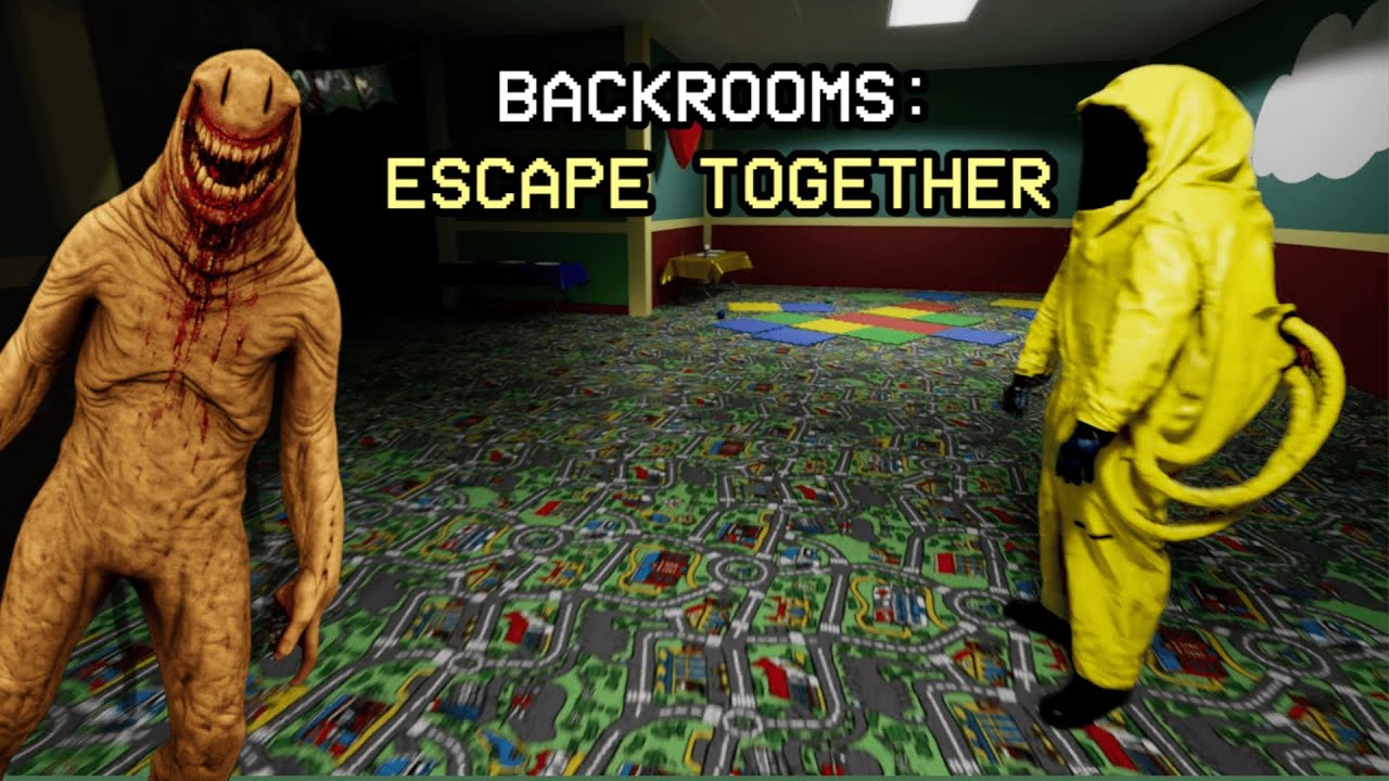 O PARQUE ASSOMBRADO de Backrooms - Gameplay de TERROR - Parte 10