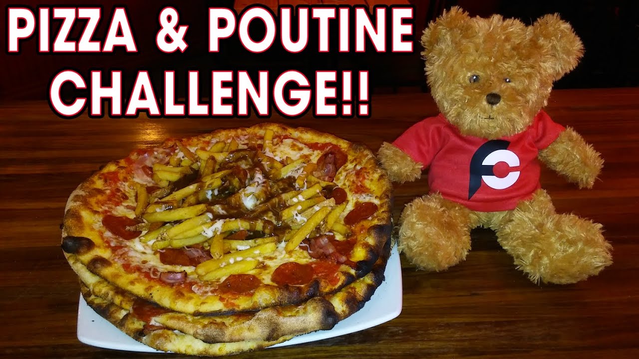 FURIOUS CANUCKER POUTINE PIZZA CHALLENGE!!